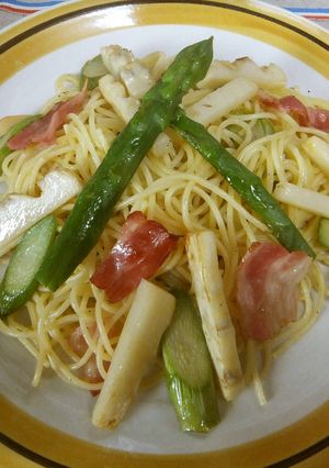 春♥旬モノ♥アスパラと筍のパスタ♥-レシピのメイン写真