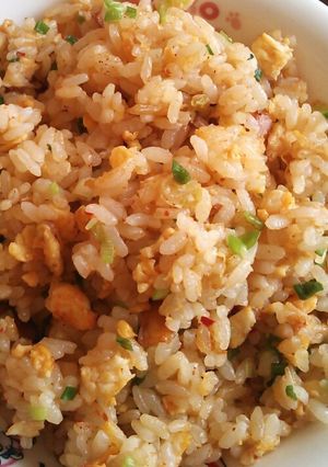 簡単がっつり*キムチチャーハン-レシピのメイン写真