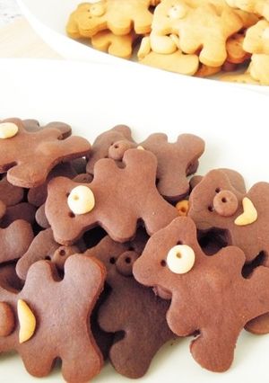 くまさんクッキー-レシピのメイン写真
