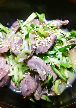 安価で簡単!! 砂肝ポン酢-レシピのメイン写真