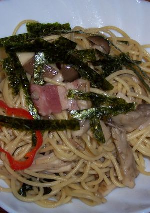 きのことベーコンの和風スパゲティ-レシピのメイン写真