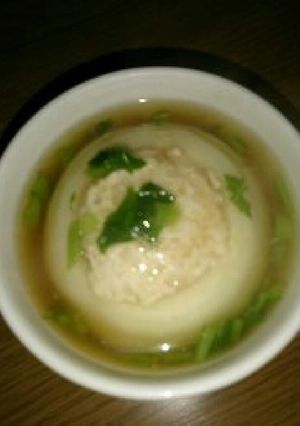 蕪の挽き肉詰め煮♪-レシピのメイン写真