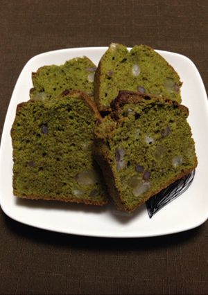 抹茶のパウンドケーキ-レシピのメイン写真