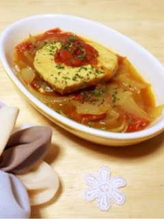 カレー風味のカジキトマト煮-レシピのメイン写真