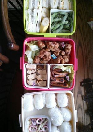 お花見弁当2014-レシピのメイン写真