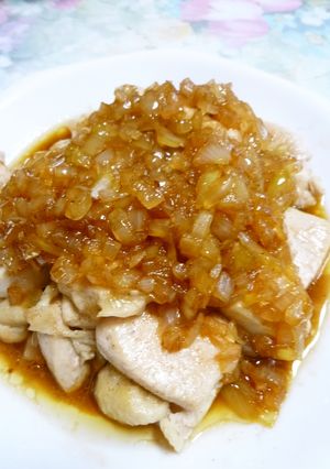 簡単10分☆鶏肉の和風シャリアピンソース-レシピのメイン写真