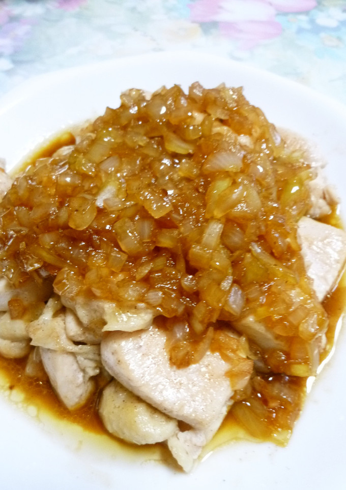 簡単10分☆鶏肉の和風シャリアピンソース-レシピのメイン写真