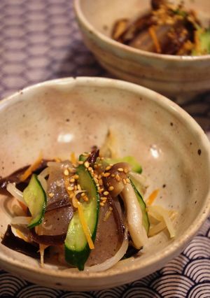 蒟蒻ときくらげと色々野菜のナムル-レシピのメイン写真