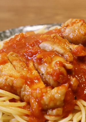トリトマトスパゲッティ-レシピのメイン写真