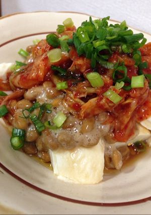 キムチ納豆ーふ♡-レシピのメイン写真