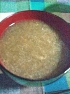 とろろ昆布の味噌汁-レシピのメイン写真