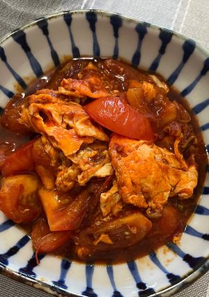 トマトと卵の中華炒め-レシピのメイン写真