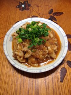 豚コマのピリ辛みぞれ煮-レシピのメイン写真