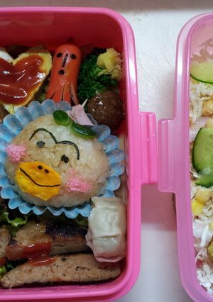 キャラ弁・はなかっぱ-レシピのメイン写真