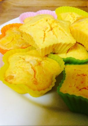 米粉のチーズにんじんマフィン-レシピのメイン写真