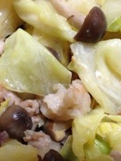 キャベツと豚肉の味噌マヨ炒め-レシピのメイン写真