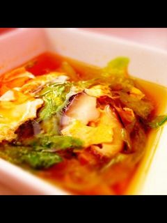 レタスの酸辣湯スープ-レシピのメイン写真