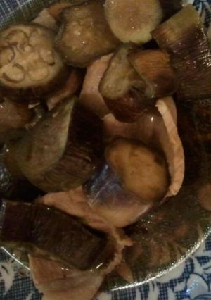 茄子と豚の煮物-レシピのメイン写真