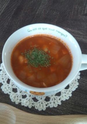豆と野菜のトマトスープ☆-レシピのメイン写真