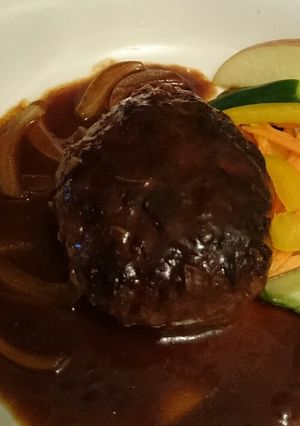 煮込みハンバーグ-レシピのメイン写真