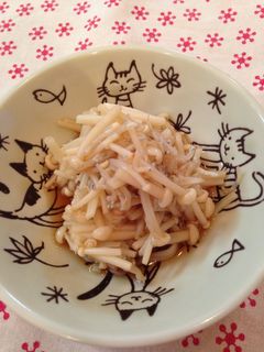 えのきとしらすのぽん酢和え-レシピのメイン写真