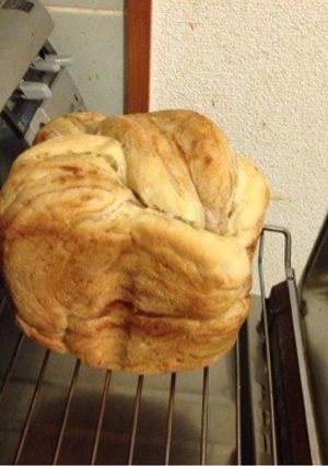 ご飯入りもちもちデニッシュ食パン風-レシピのメイン写真