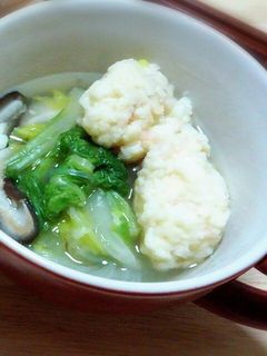 ミキサー不要!フワフワ♡海老しんじょ-レシピのメイン写真