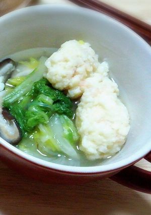 ミキサー不要！フワフワ♡海老しんじょ-レシピのメイン写真