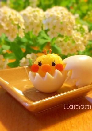 簡単♪うずらの卵でひよこちゃん♡キャラ弁-レシピのメイン写真