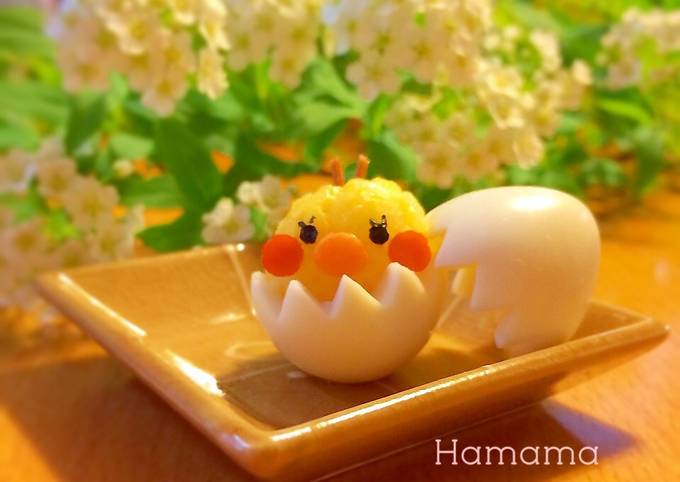 簡単♪うずらの卵でひよこちゃん♡キャラ弁 by Haママ 【クックパッド】 簡単おいしいみんなのレシピが392万品