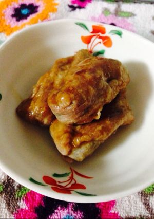 甘辛☆獅子唐大葉チーズ肉巻き-レシピのメイン写真