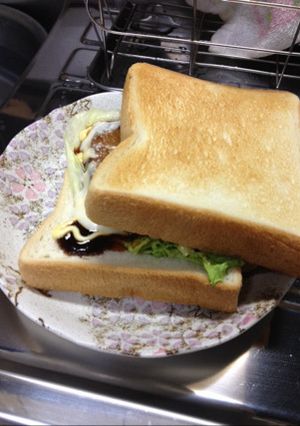 雑なパンバーガー-レシピのメイン写真