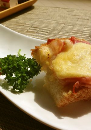 大人の朝食✿生ハム＆粒マスタードトースト-レシピのメイン写真