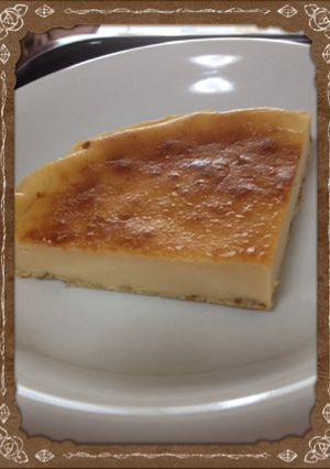 濃厚で香ばしいチーズケーキ-レシピのメイン写真
