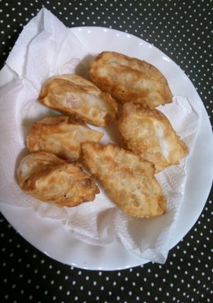余った餃子の皮で！ベーコンポテト揚げ♡-レシピのメイン写真
