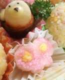 蝶々の 桜でんぷポテト 隙間おかず