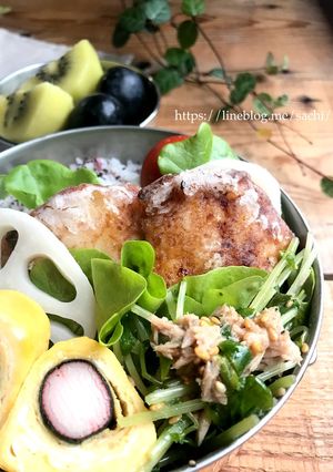 お弁当に！フライパンでめかじきの立田揚げ-レシピのメイン写真
