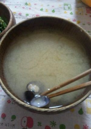 しじみの味噌汁♡-レシピのメイン写真