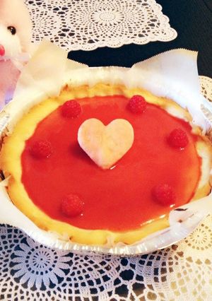 ラズベリーチーズケーキ♡タルト風♪-レシピのメイン写真