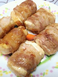 ボリューム満点、豆腐の肉巻♪-レシピのメイン写真