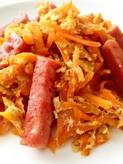 沖縄の味♪にんじんしりしりー-レシピのメイン写真