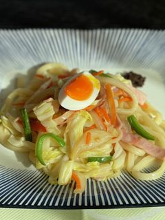 簡単野菜たっぷり焼きうどん-レシピのメイン写真