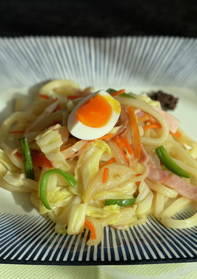 簡単野菜たっぷり焼きうどん-レシピのメイン写真