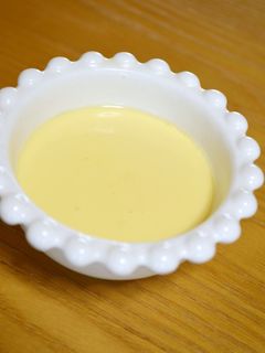 離乳食*中期~『納豆入り茶碗蒸し』-レシピのメイン写真