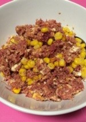 簡単コンビーフ焼き-レシピのメイン写真