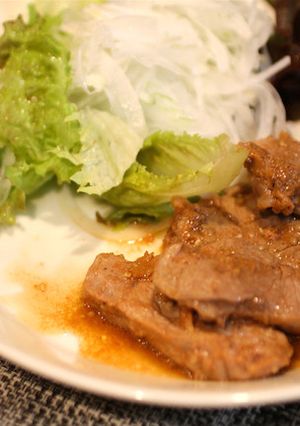 豚ヒレのスタミナ焼き-レシピのメイン写真