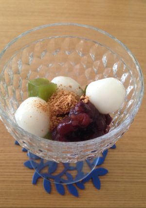 簡単おもてなし☆白玉抹茶寒天-レシピのメイン写真