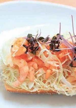 甘海老とコールスローのScanwich-レシピのメイン写真