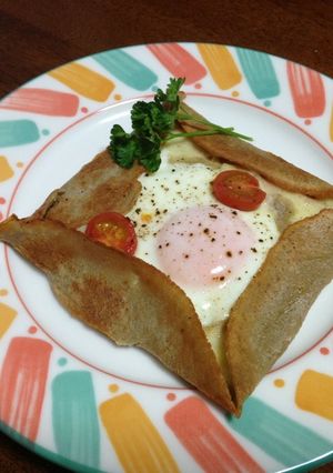 冷凍生地でいつでも簡単ガレット♪-レシピのメイン写真