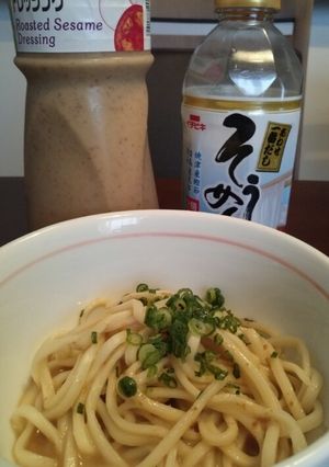 休日☆手抜きゴマだれざるうどん-レシピのメイン写真
